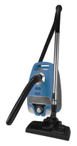 Canister Vacuum - Johnny Vac Silenzio - HEPA Filtration - HEPA Bag - Telescopic Handle - Set of Brushes - Blue