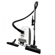 Canister Vacuum - Johnny Vac Silenzio - HEPA Filtration - HEPA Bag - Wessel-Werk Turbo Air Nozzle - Telescopic Handle - Set of Brushes