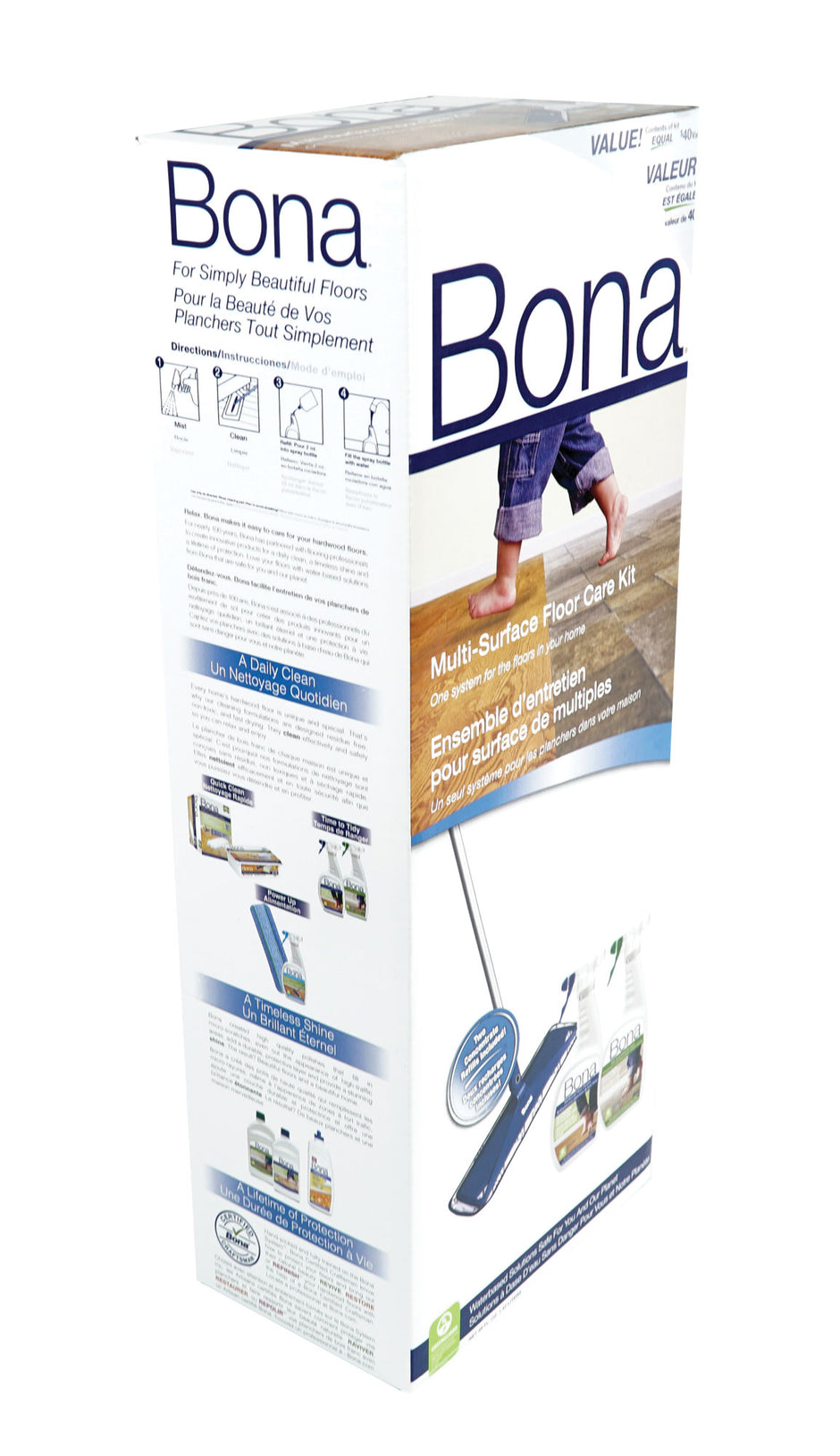 Multi-Surface Hard Floor Care Kit - Bona SJ301