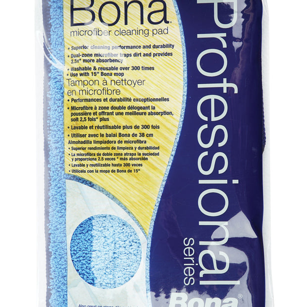 Microfiber Replacement Pad - 4"  X 15" (10.1 cm x 38.1 cm) - Bona  SJ306CS