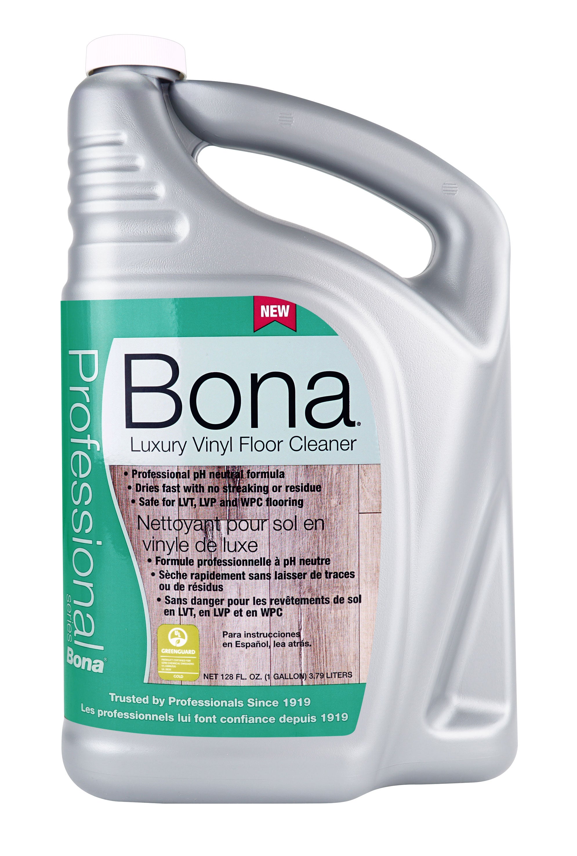 Luxury Vinyl Floor Cleaner - Dries Fast - No Residue - 1 gal (4.5 L) - Bona SJ314CS-4