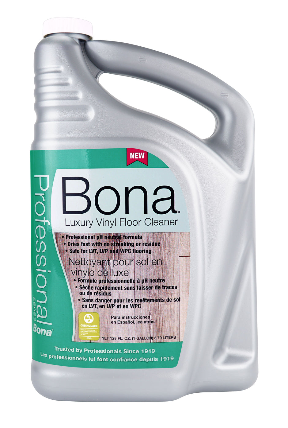 Luxury Vinyl Floor Cleaner - Dries Fast - No Residue - 1 gal (4.5 L) - Bona SJ314CS-4