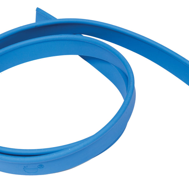 Rubber Replacement for Floor Squeegee - 42" (106.7 cm) - Blue
