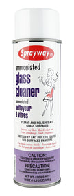 ***TEMP NLA***Ammoniated glass cleaner by Sprayway - 1lb, 3 oz (539g) - SW-043