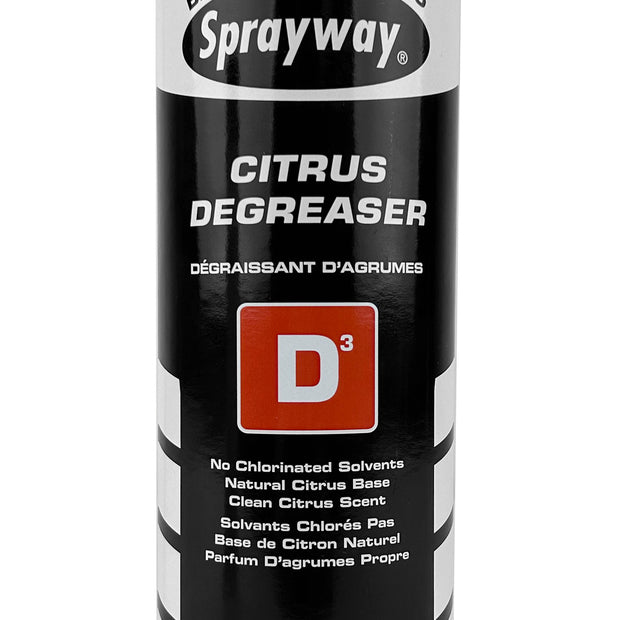 Citrus Degreaser D3 - No Chlorinated Solvents - Sprayway - 15 oz (425 g)