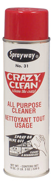 ***TEMP NLA***Crazy Clean All Purpose Cleaner and Deodorizer - 3 oz (539 g) - Sprayway 31C/31W