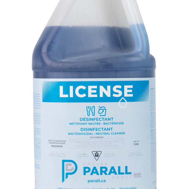 Neutral Concentrated Desinfectant Cleaner - 1.06 gal (4 L) - License - Disinfectant for use against coronavirus (COVID-19)