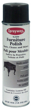 Furniture Polish - with Lemon Oil - 19 oz (539 g) - Sprayway - Claire 811W