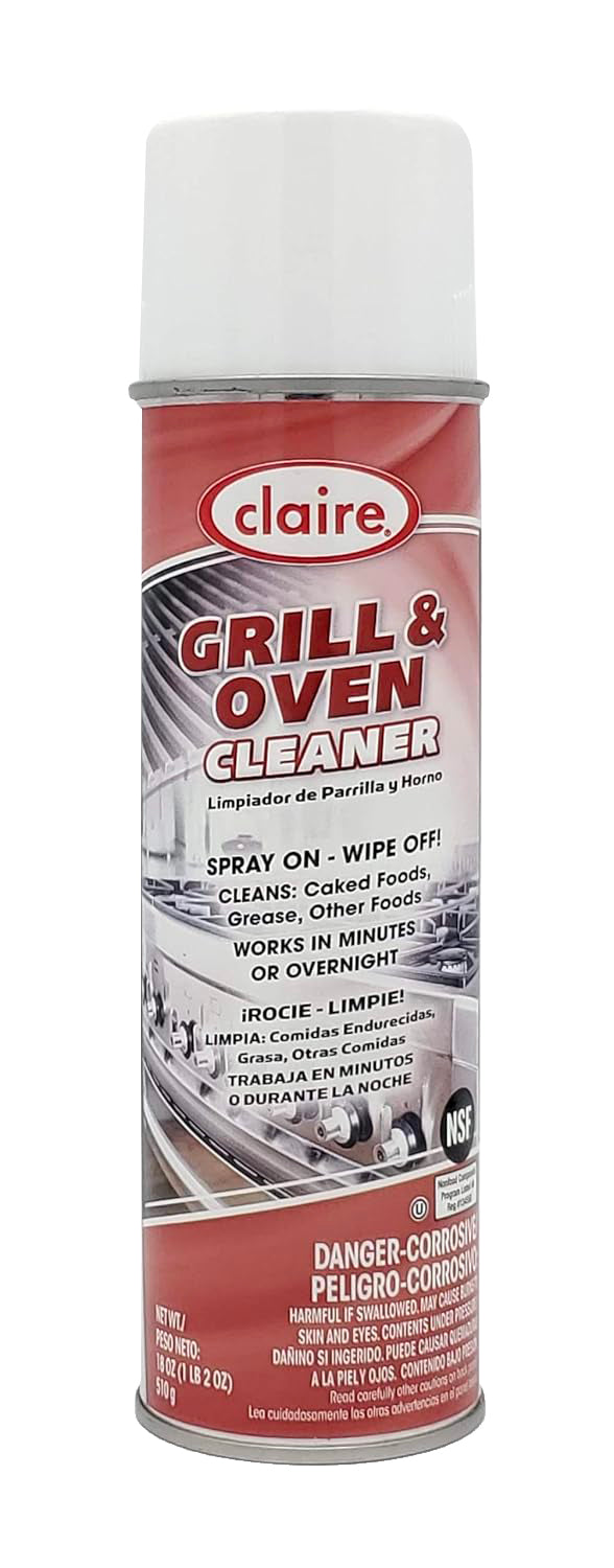 Oven and Grill Cleaner - 18 oz (510 g) - Claire C-826