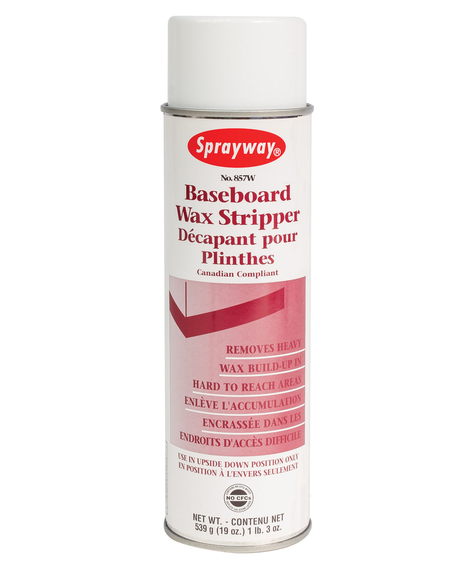 Baseboard Wax Stripper - 19 oz (539 g) - Sprayway - Claire SW857