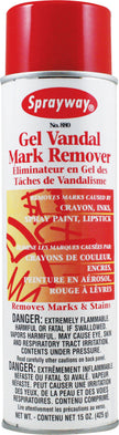 Gel Vandal Mark Remover - 15 oz (425 g) - Sprayway - Claire 880W