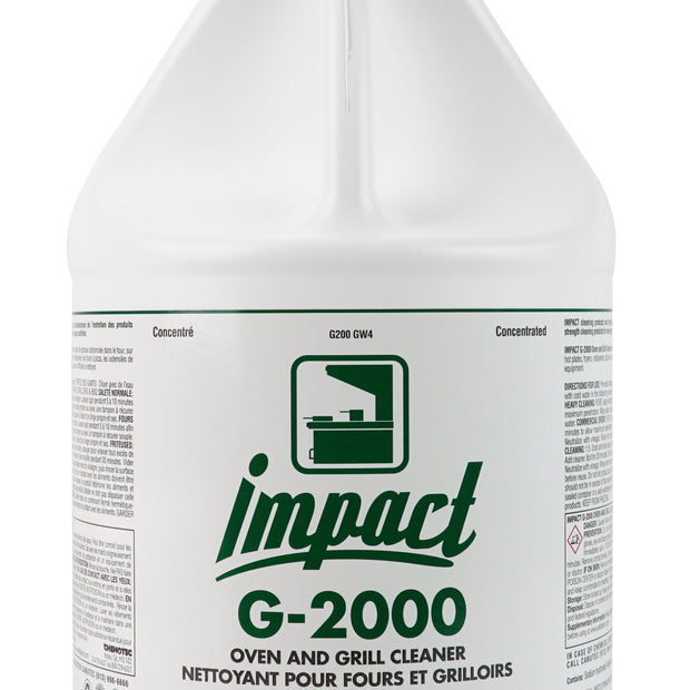 Oven and Grill Cleaner - Concentrated - 1.06 gal (4 L) - Impact G-2000 - G200-GW4