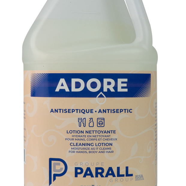 Antibacterial Cleaning Lotion - for Hands, Body and Hair - 1.06 gal (4 L) - Adore - Disinfectant for use against coronavirus (COVID-19)