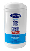 Glass Cleaner Wipes - Ammonia Free - Sprayway - 40 Wipes 10