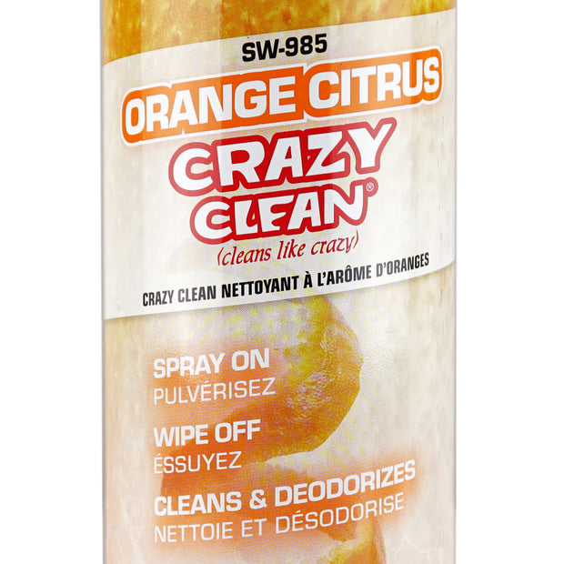 ***TEMP NLA***Cleaner Crazy Clean by Sprayway - 19 oz (539 g) - orange citrus - SW-985