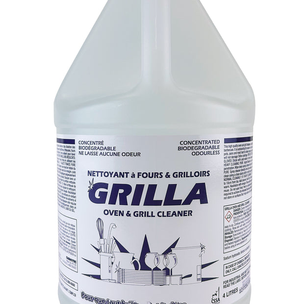 Oven and Grill Cleaner  Grilla concentrated 1.06 gal (4 L) Safeblend GRIL
