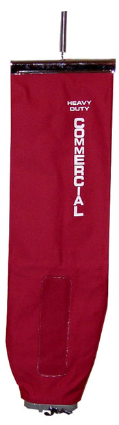 Cloth Bag with Zipper for Commercial Upright Vacuum - Red