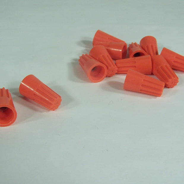 ELECTRIC WIRE CONNECTOR 31 - ORANGE - PKG/100
