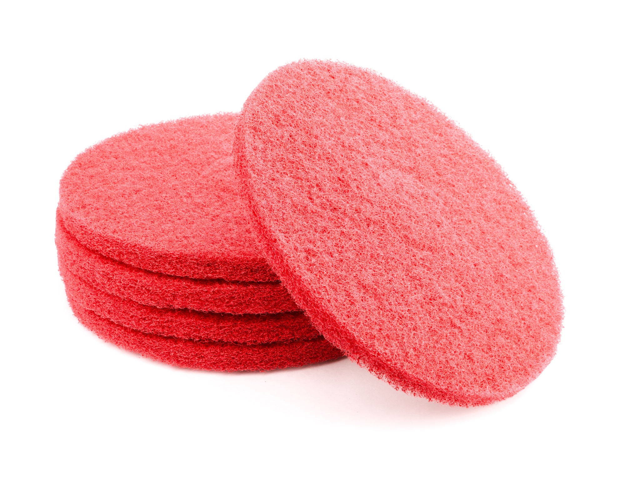 SPRAY BUFFING PAD 12'' RED BX 5