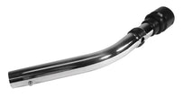 1Â¼ dia Metal Handle with Hose Cuff and Button - Black