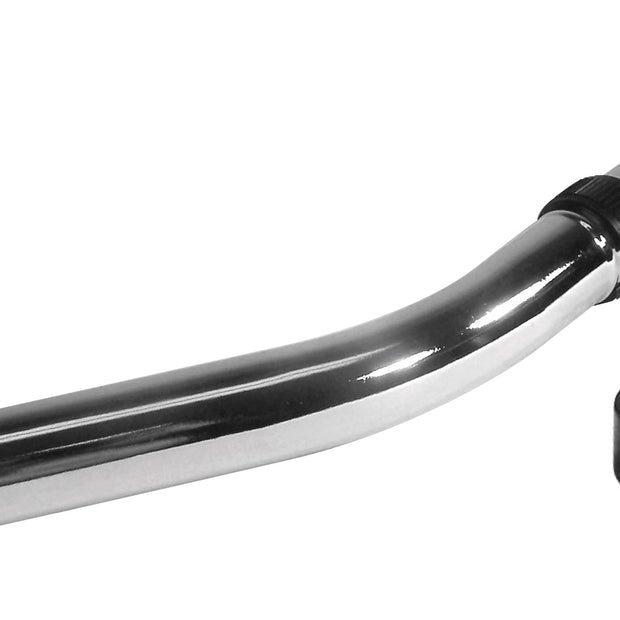 Swivel Metal Handle - 1Â¼ Diameter - with Cuff and Bleeder - Black