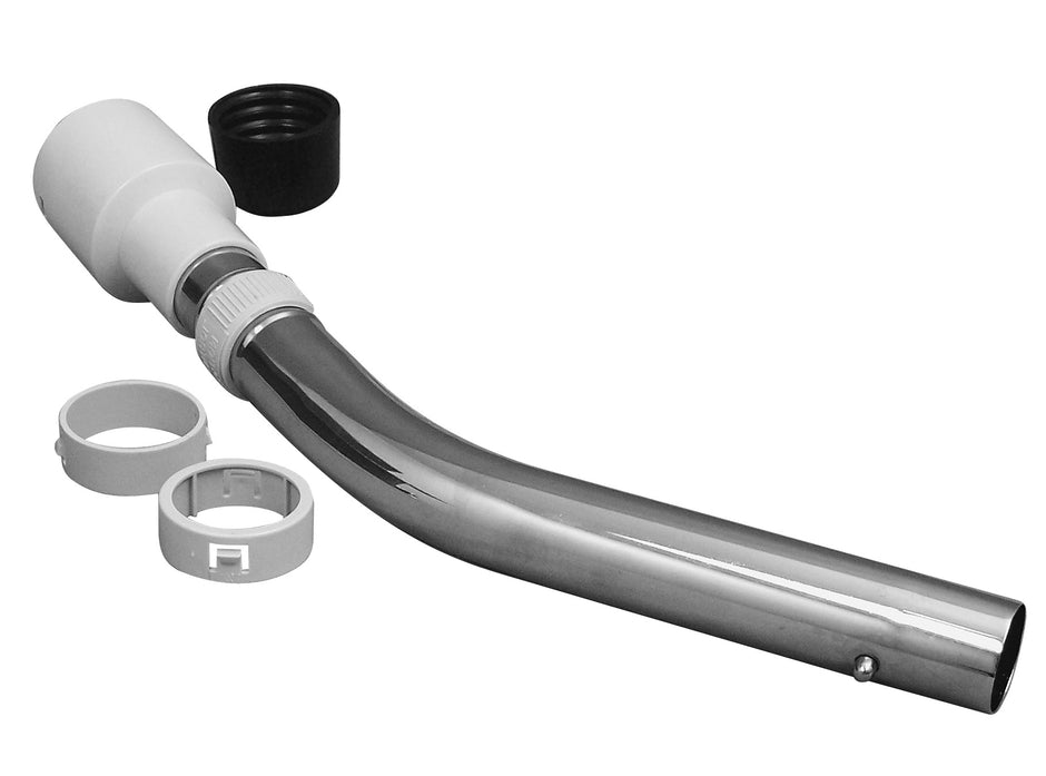 1 1/4 Handle with 1 3/8" Grey color Hose Cuff and Button