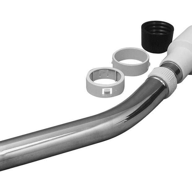 1Â¼ dia Handle with 1 3/8" Grey Hose,  Cuff, and Bleeder