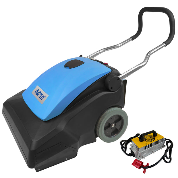 Wide Area Carpet Vacuum Cleaner - 26" Cleaning Width - with Battery & Charger