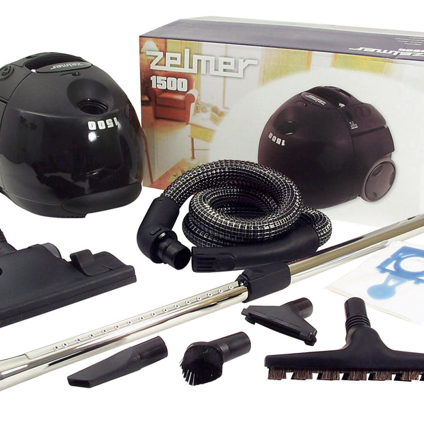 Canister Vacuum Cleaner - Black - Zelmer 1500.0