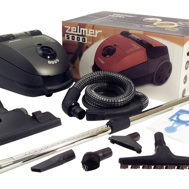 VC5000 Canister Vacuum Cleaner by Zelmer - 1200 Watts - Black