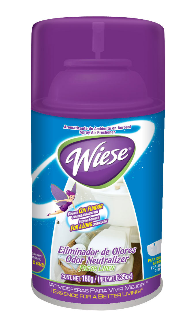 Odor Neutralizer - Fresh Linen Scent - 6,2 oz (180 ml) - Wiese NAEDC00