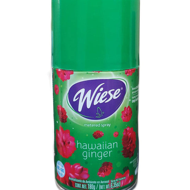 Metered Aerosol Fragrance Dispenser Refill - Hawaiian Ginger - 6.35 oz (180 g) - Wiese NAEDC07