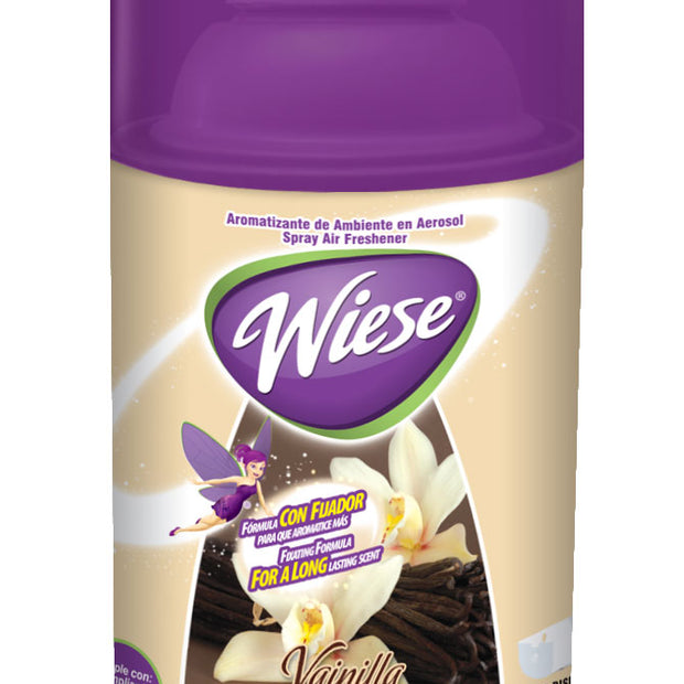Metered Air Freshener - Vanilla Scent - 6.2 oz (180 ml) - Wiese NAEDC04