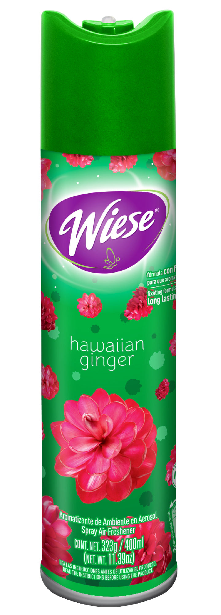 Spray Air Freshener - Hawaiian Ginger - 11.4 oz (400 ml) - Wiese HAEH001
