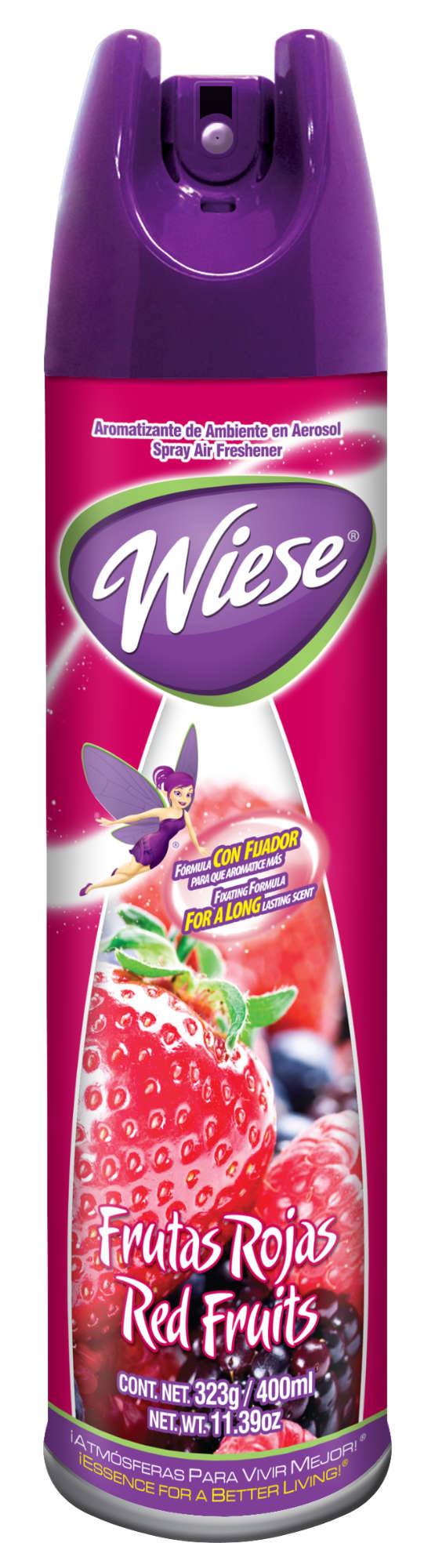 Air Freshener - Red Fruits Scent - 14 oz (400 ml) - Wiese NAEHO03