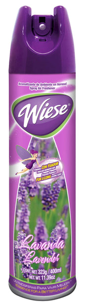 Air Freshener - Lavender Scent - 14 oz (400 ml) - Wiese NAEHO10