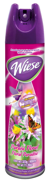 Air Freshener - Floral Paradise Scent - 14 oz (400 ml) - Wiese NAEHO23