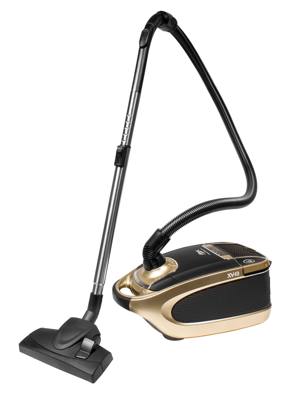 Canister Vacuum Cleaner - Digital Control - HEPA Filtration - Set of Brushes