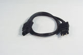 22 PIGTAIL ELECTRIC CORD (M/F) - BLACK