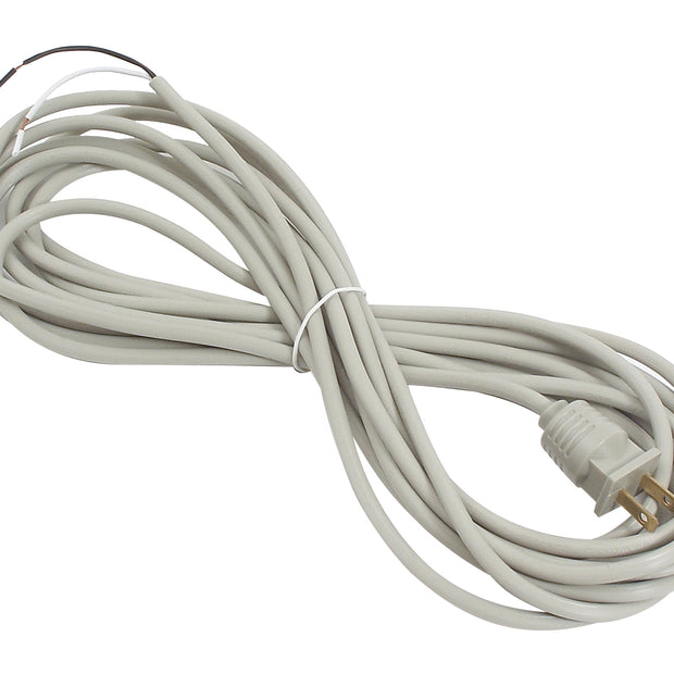 20 'power Cord with Two Wires, in Beige Color
