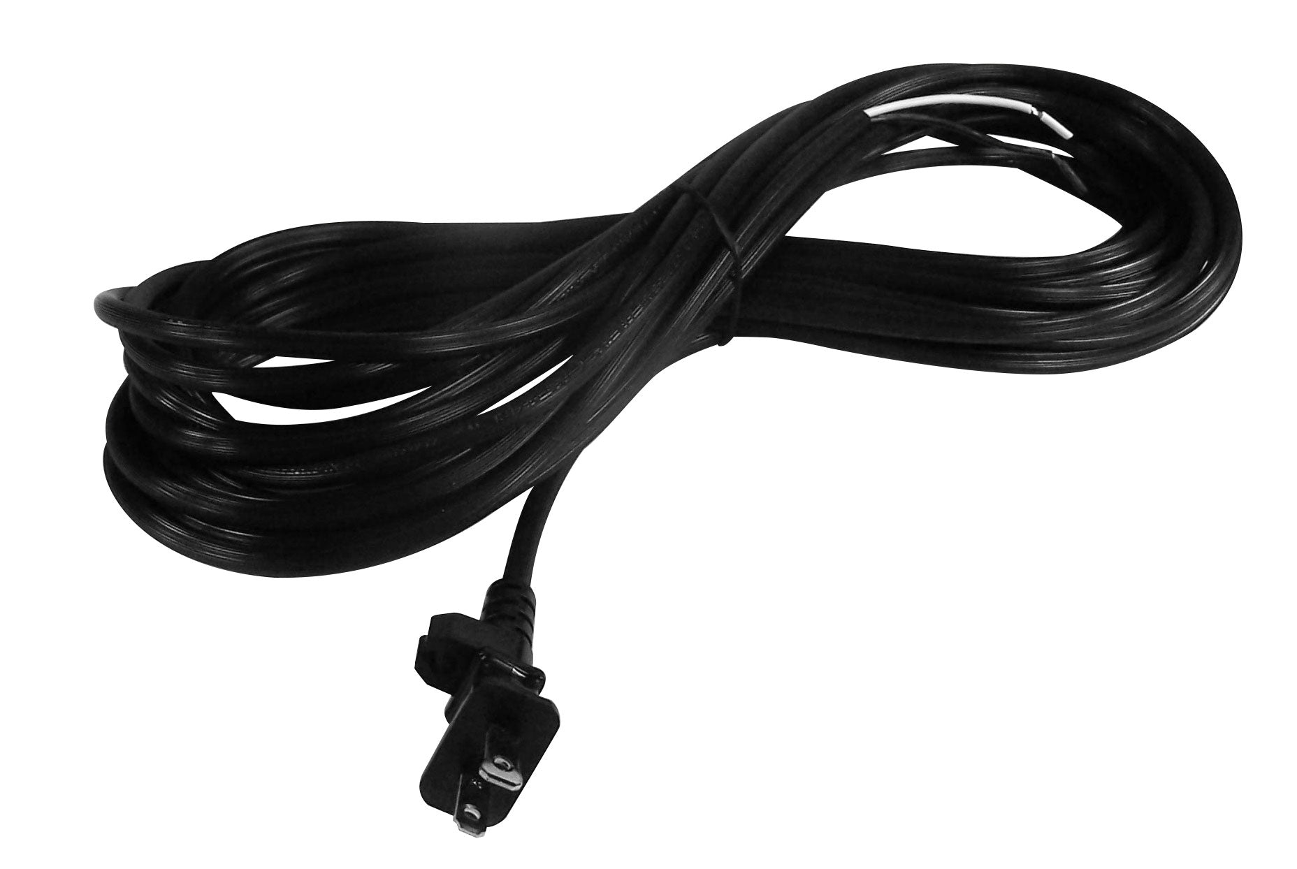 30' Electric Cord - 2 Wires - Black
