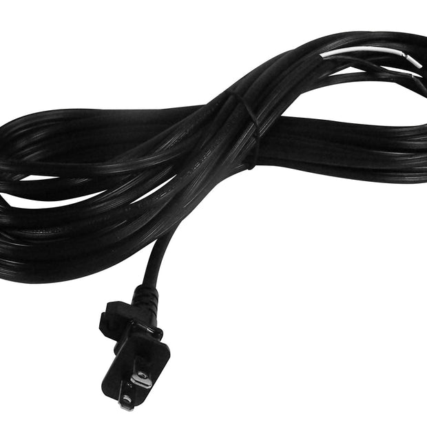 30' Electric Cord - 2 Wires - Black