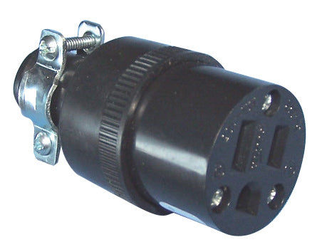 3 WIRES REPLACEMENT PLUG (F) - BLACK