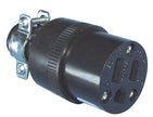 3 WIRES REPLACEMENT PLUG (F) - BLACK