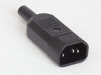 3-Wire Male Plug with Sheath and Cord Protector for ZZ2001